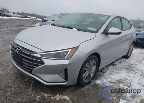 2019 Hyundai Elantra Sel z USA, uszkodzony, nr VIN 5NPD84LF3KH411318